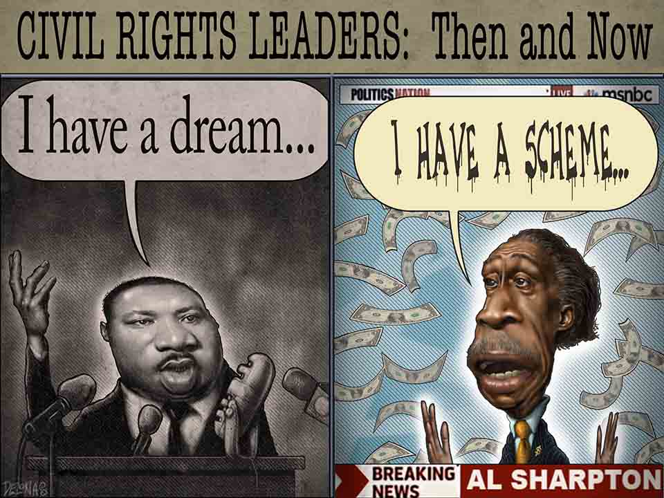  mlk al sharpton sean delonas cartoon sean delonas